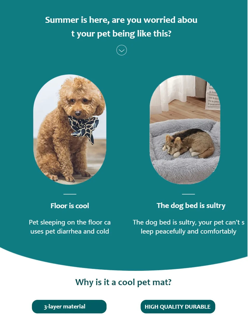 Dog Cooling Mat Summer